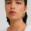 Pilgrim Agni Earrings, Gold