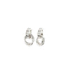 Pilgrim Agni Earrings, Silver