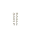 Pilgrim Air Drop Earrings, Silver