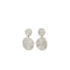 Pilgrim Air Earrings, Silver