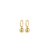 Pilgrim Air Hoop Earrings, Gold