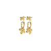 Pilgrim Ajani Set of 2 Stacking Earrings, Gold
