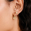 Pilgrim Ajani Set of 2 Stacking Earrings, Gold