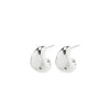 Pilgrim Alexane Chunky Mini Hoop Earrings, Silver