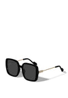 Pilgrim Aliet Sunglasses, Black