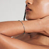 Pilgrim Alison Green Beaded Bracelet, Gold