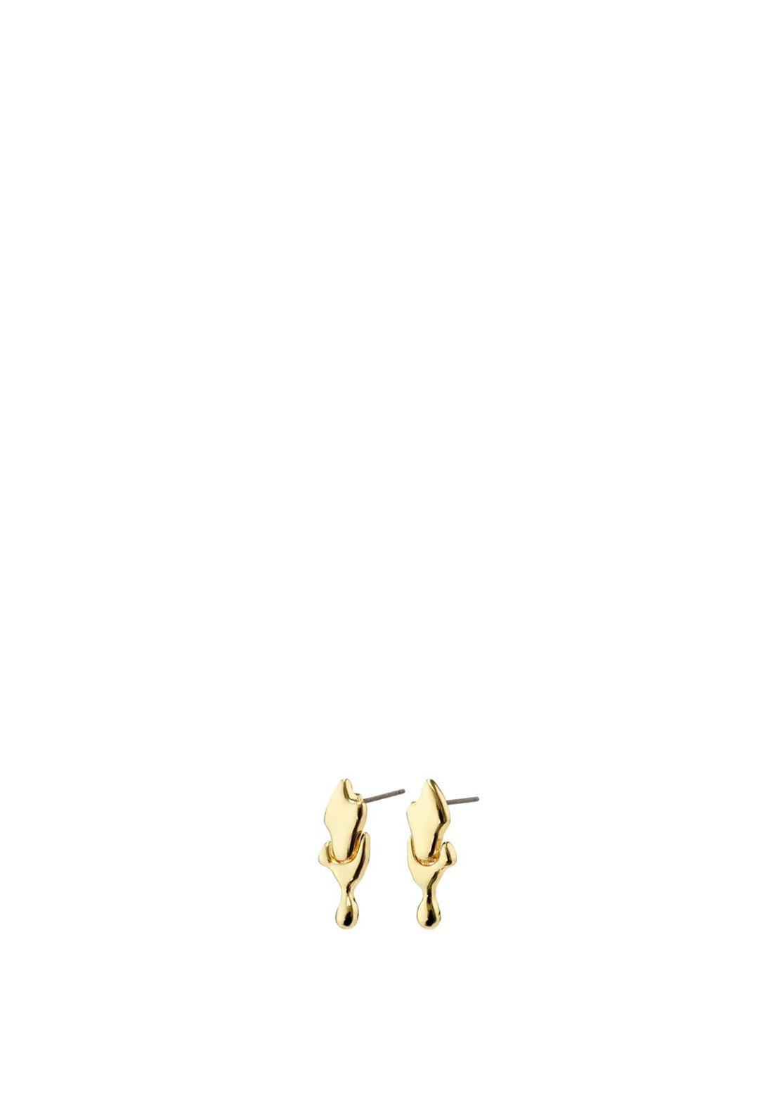 Pilgrim Alyssa Melting Earrings, Gold