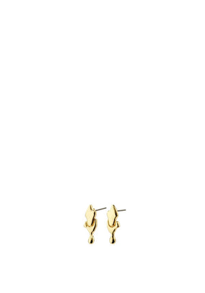 Pilgrim Alyssa Melting Earrings, Gold