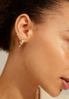 Pilgrim Alyssa Melting Earrings, Gold