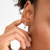 Pilgrim Ami Earrings, Silver