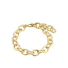 Pilgrim Amiri Cable Chain CZ Bracelet, Gold