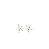 Pilgrim André Starfish Earrings, Silver