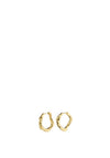 Pilgrim Anne Irregular Hoops, Gold