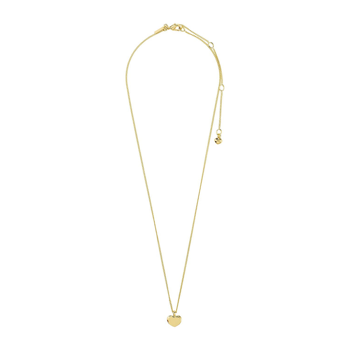 Pilgrim Arin Heart Necklace, Gold