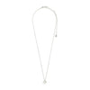 Pilgrim Arin Heart Necklace, Silver
