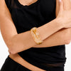 Pilgrim Asse Bangle, Creamy Caramel