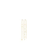 Pilgrim Baylen Chain Drop Earrings, Gold