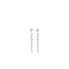 Pilgrim Beat Pearl Drop Earrings, Silver