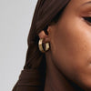 Pilgrim Bennet Hoop Earrings, Gold
