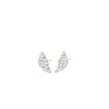 Pilgrim Berenike Earrings, Silver