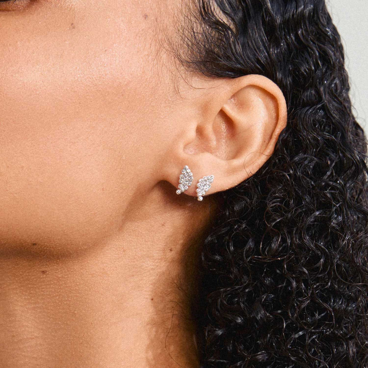 Pilgrim Berenike Earrings, Silver