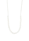 Pilgrim Berthe Pearl Necklace, Silver