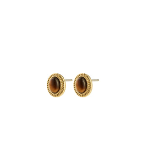 Pilgrim Between Earrings, Gold