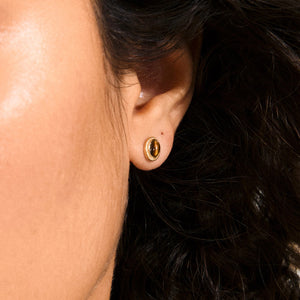 Pilgrim Between Earrings, Gold