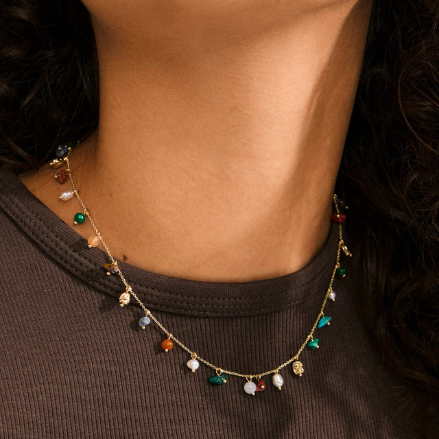BETWEEN necklace goldplated