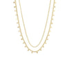Pilgrim Bloom Set of 2 Layering Necklaces, Gold
