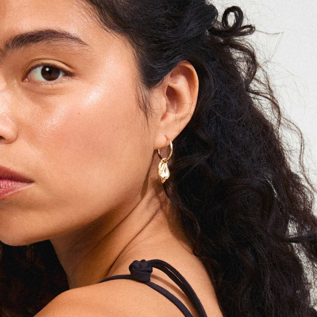 Pilgrim Breeze Earrings, Gold