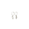 Pilgrim Breeze Earrings, Silver