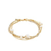 Pilgrim Breeze Set of 3 Layering Bracelet, Gold