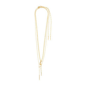 Pilgrim Breeze Set of 2 Layering Necklaces, Gold