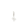 Pilgrim Butterfly Pendant Charm, Silver