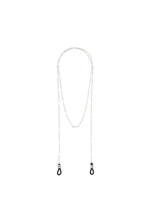 Pilgrim Cat Deco Sunglasses Chain, Silver
