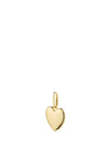 Pilgrim Charm Heart Pendant, Gold
