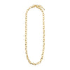 Pilgrim Charm Cable Chain Necklace, Gold
