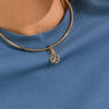 Charm flower pendant