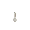 Charm  crystal coin pendant