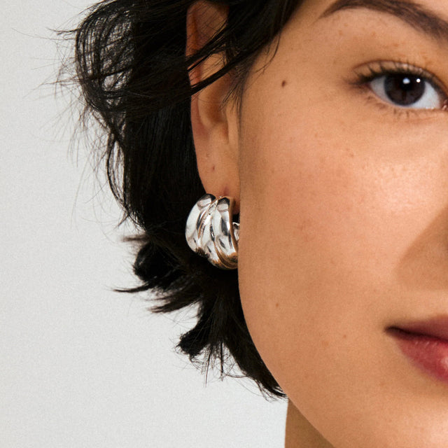 DAMIA earrings silverplated