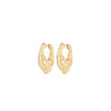 Pilgrim Dawn Hoop Earrings, Gold