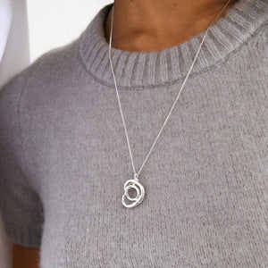 DIEGO necklace silverplated