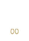 Pilgrim Dominique Hoop Earrings, Gold