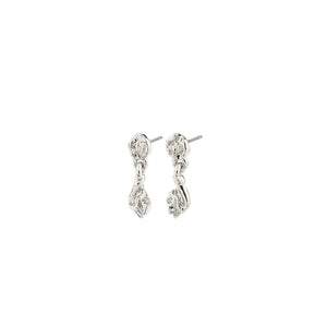 Pilgrim Eliyah Earrings, Silver