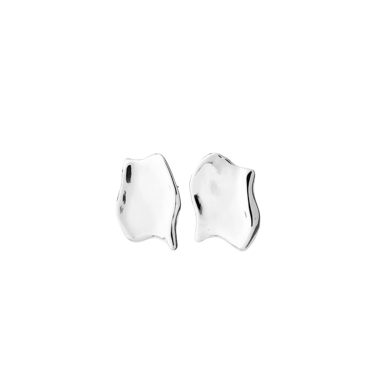 Pilgrim Elys Earrings, Silver