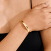 Pilgrim Ember Bangle, Gold