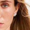 Pilgrim Ember Earrings, Silver