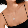 Pilgrim Ember Necklace, Silver