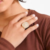 Pilgrim Ember Adjustable Ring, Gold